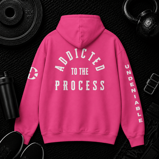 ADDICTED TO THE PROCESS HOODIE - Discipline Over Motivation 24/7