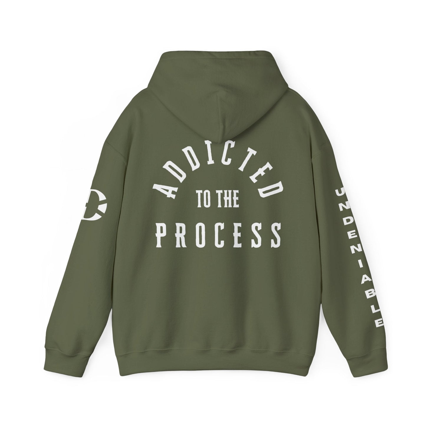 ADDICTED TO THE PROCESS HOODIE - Discipline Over Motivation 24/7