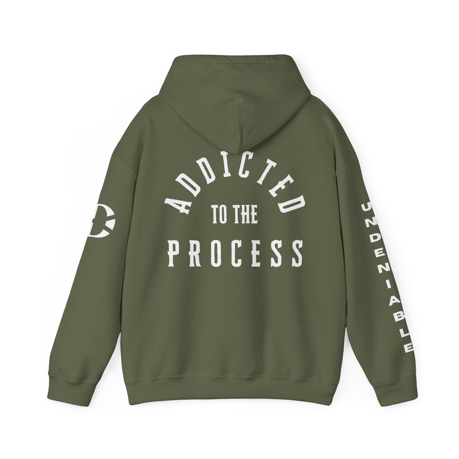 ADDICTED TO THE PROCESS HOODIE - Discipline Over Motivation 24/7