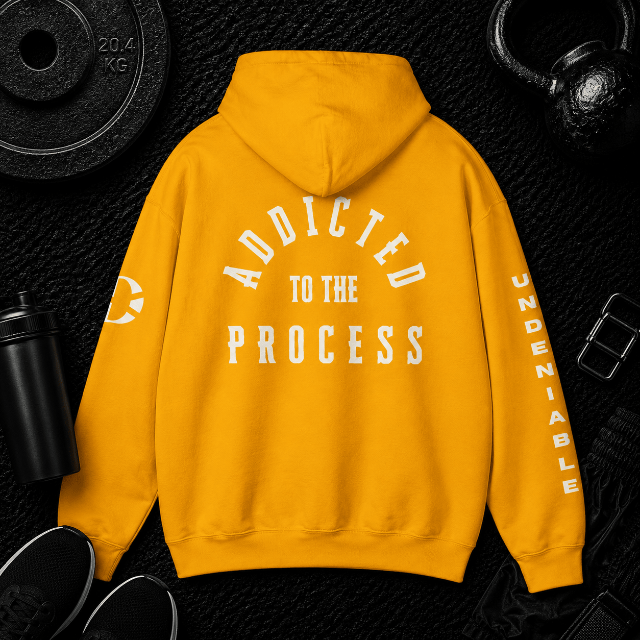 ADDICTED TO THE PROCESS HOODIE - Discipline Over Motivation 24/7