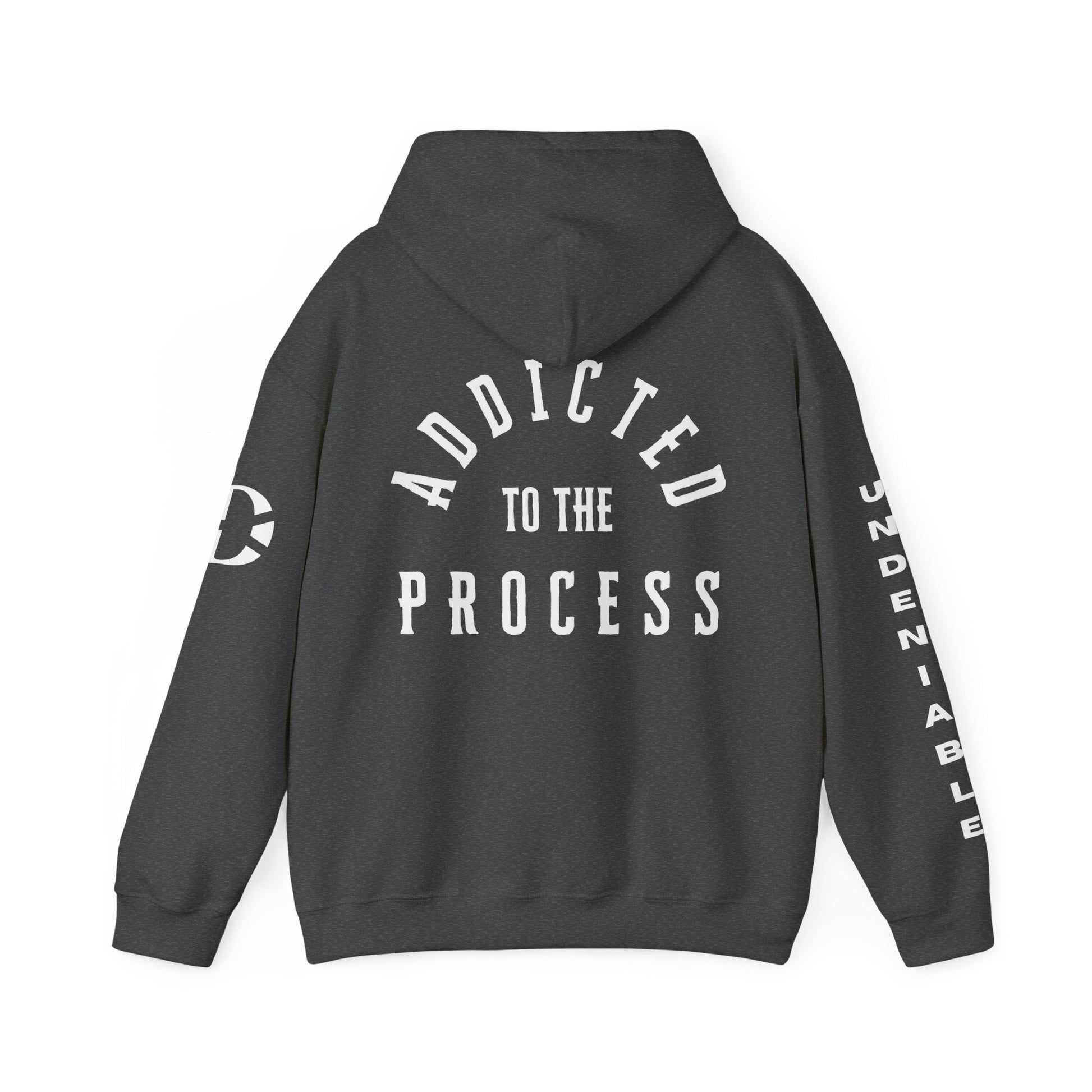 ADDICTED TO THE PROCESS HOODIE - Discipline Over Motivation 24/7