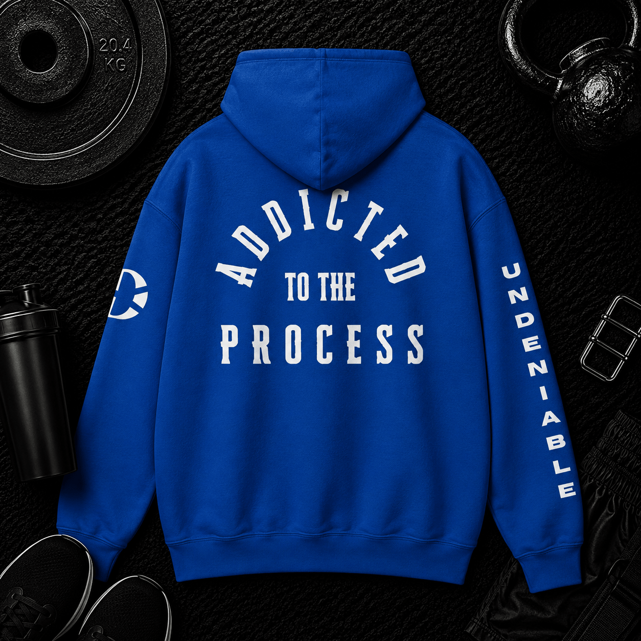 ADDICTED TO THE PROCESS HOODIE - Discipline Over Motivation 24/7