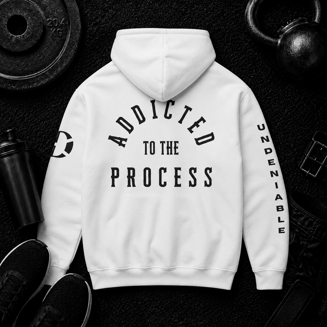 ADDICTED TO THE PROCESS HOODIE - Discipline Over Motivation 24/7