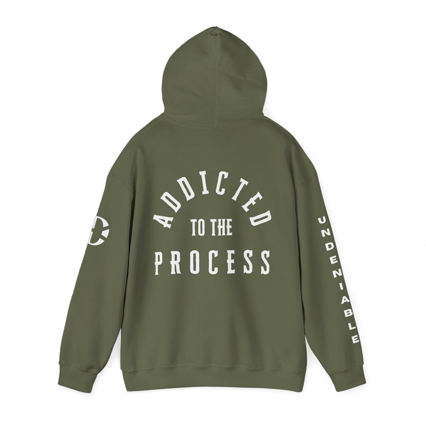 ADDICTED TO THE PROCESS HOODIE - Discipline Over Motivation 24/7