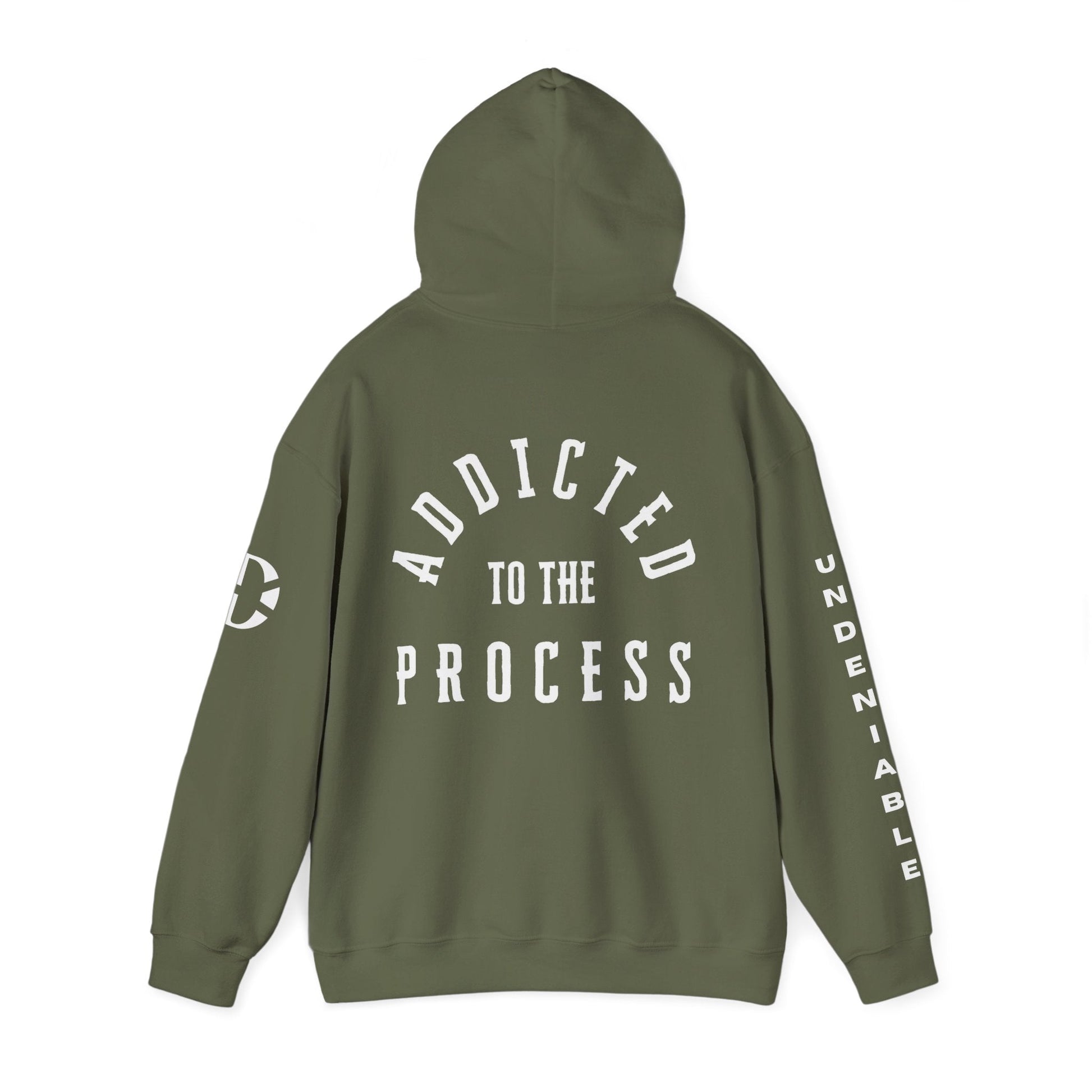 ADDICTED TO THE PROCESS HOODIE - Discipline Over Motivation 24/7
