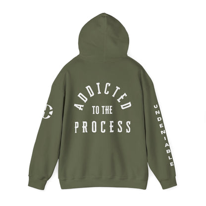 ADDICTED TO THE PROCESS HOODIE - Discipline Over Motivation 24/7