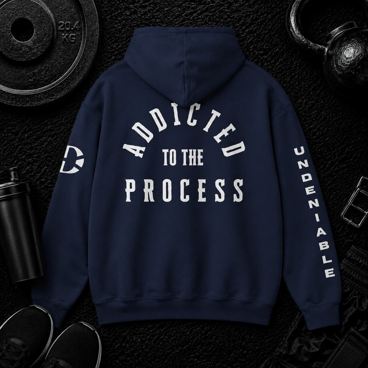ADDICTED TO THE PROCESS HOODIE - Discipline Over Motivation 24/7