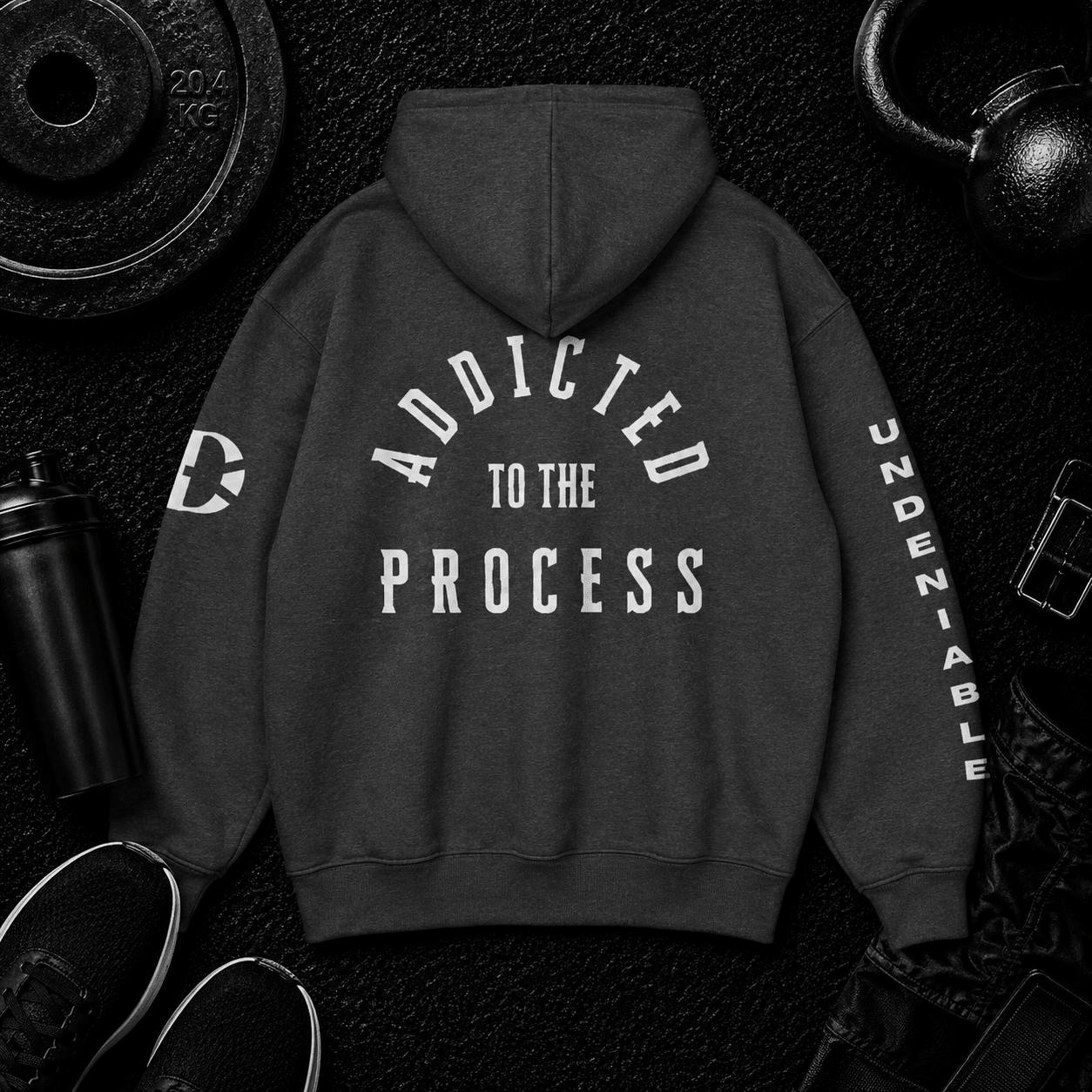ADDICTED TO THE PROCESS HOODIE - Discipline Over Motivation 24/7