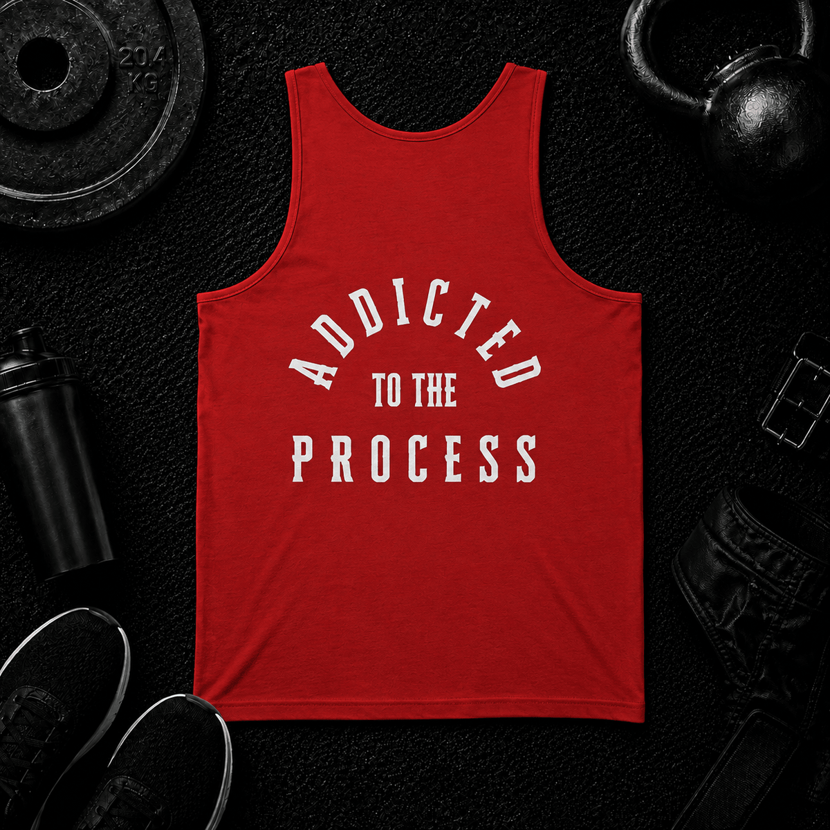 Addicted to the Process — Performance Tank - Discipline Over Motivation 24/7