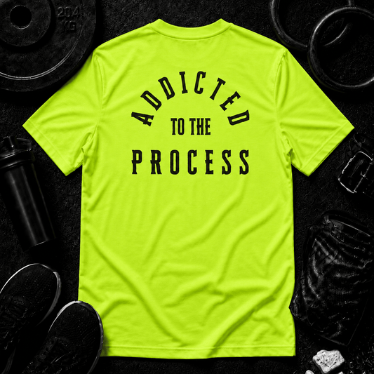 Addicted to the Process Performance Tee - Discipline Over Motivation 24/7