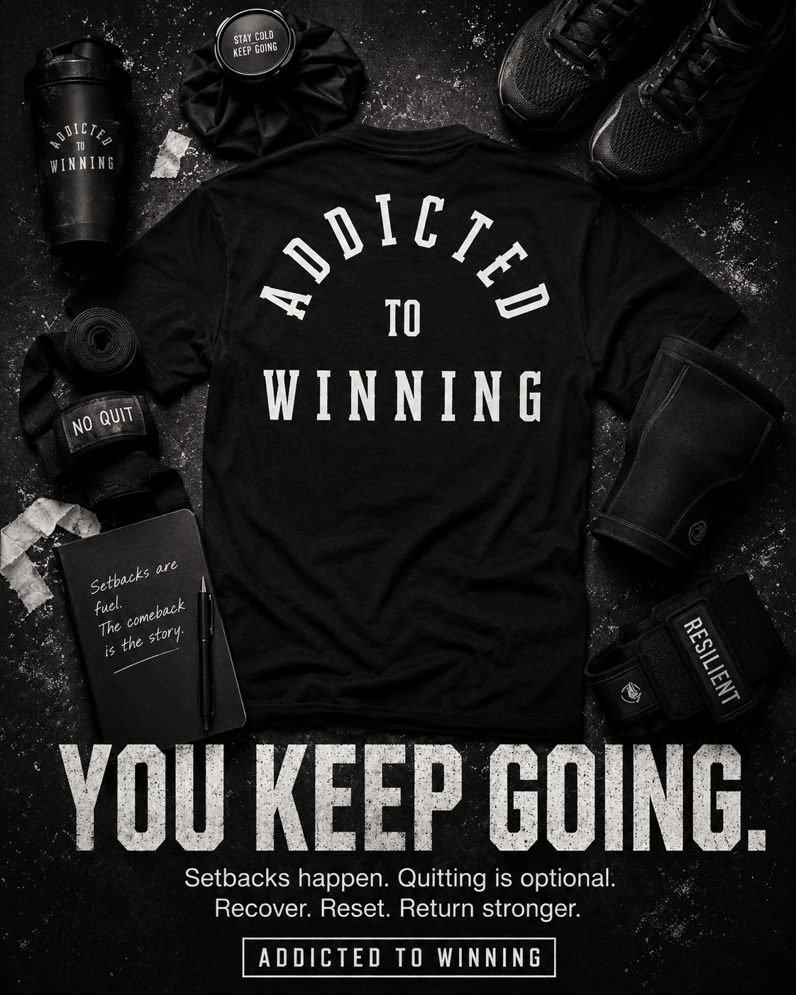 ADDICTED TO WINNING - Discipline Over Motivation 24/7