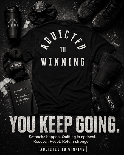 ADDICTED TO WINNING - Discipline Over Motivation 24/7