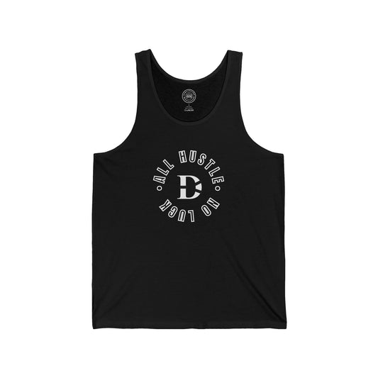 All Hustle Full Circle Tank - Discipline Over Motivation 24/7