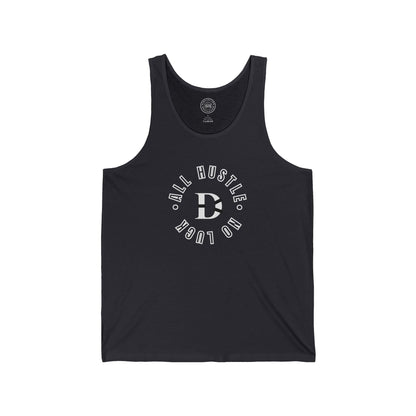 All Hustle Full Circle Tank - Discipline Over Motivation 24/7