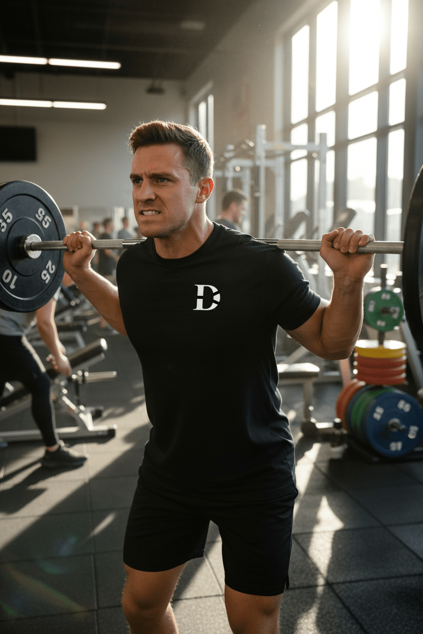 All Hustle No Luck Tee - Discipline Over Motivation 24/7