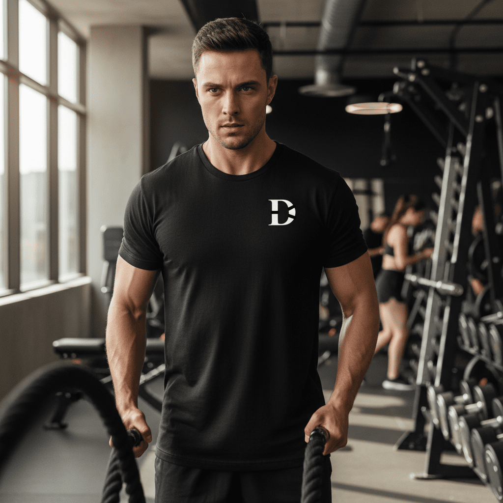 All Hustle No Luck Tee - Discipline Over Motivation 24/7