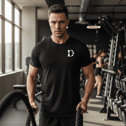 All Hustle No Luck Tee - Discipline Over Motivation 24/7