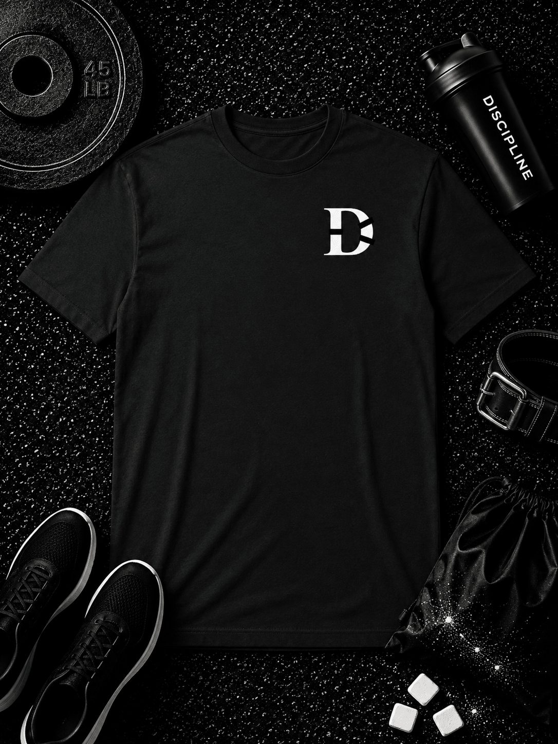 All Hustle No Luck Tee - Discipline Over Motivation 24/7