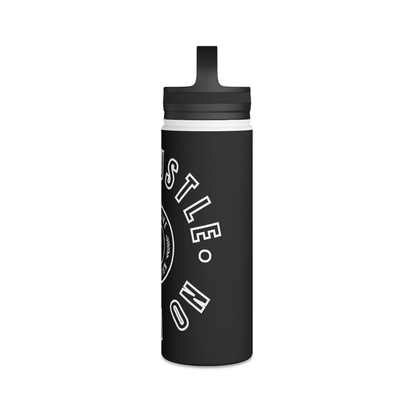 All Hustle No Luck Water Bottle - Discipline Over Motivation 24/7