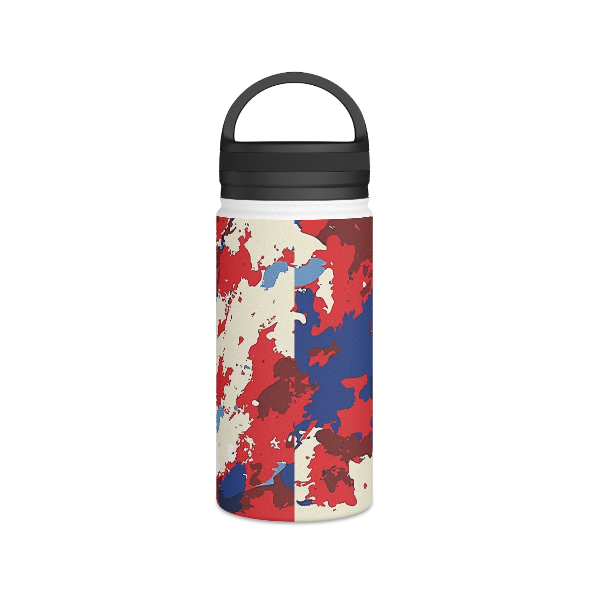 American Flag Camo Water Bottle - Discipline Over Motivation 247