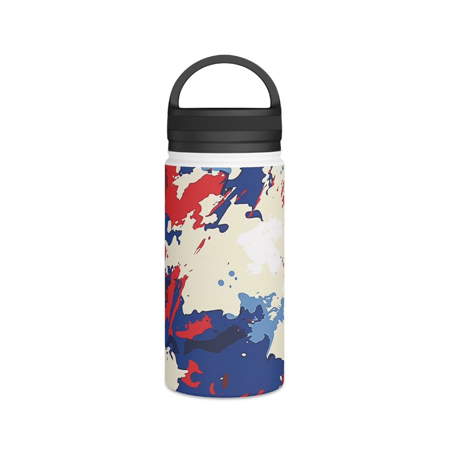 American Flag Camo Water Bottle - Discipline Over Motivation 247