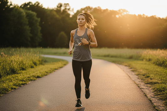 AMERICAN FLAG — WOMEN’S RACERBACK TANK - Discipline Over Motivation 24/7