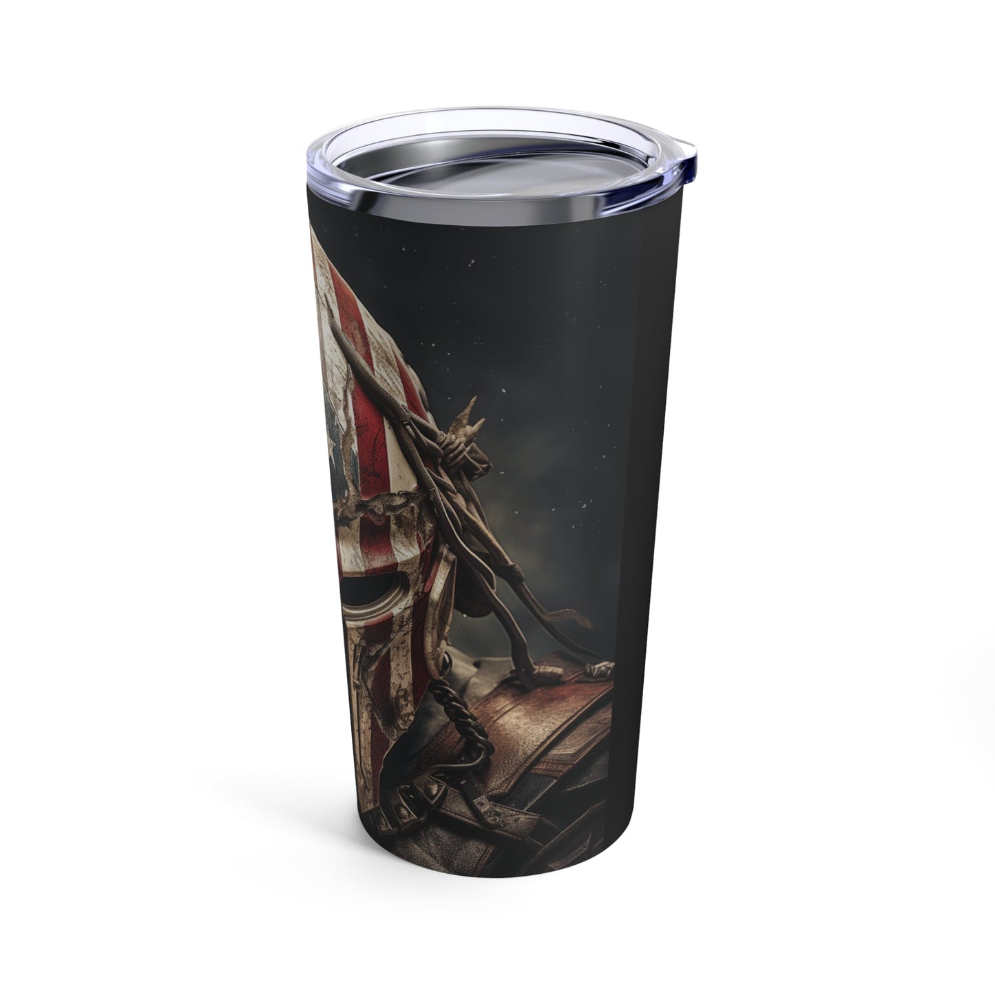 American Gladiator Tumbler 20oz - Discipline Over Motivation 247