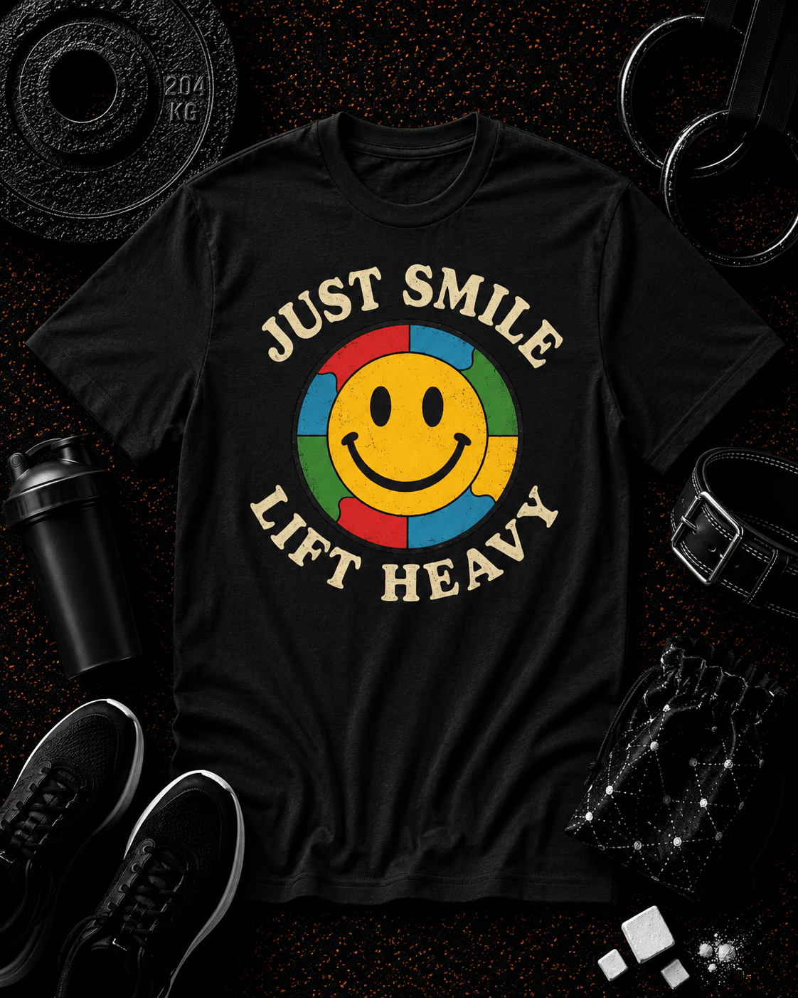 AUTISM SMILE — AWARENESS EDITION - Discipline Over Motivation 24/7