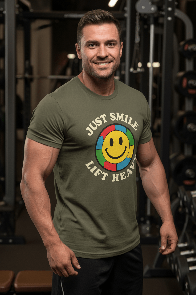 AUTISM SMILE — AWARENESS EDITION - Discipline Over Motivation 24/7