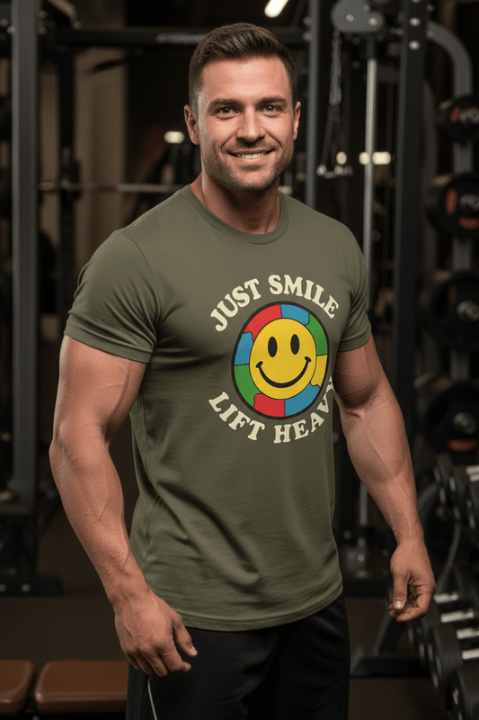 AUTISM SMILE — AWARENESS EDITION - Discipline Over Motivation 24/7