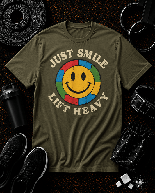 AUTISM SMILE — AWARENESS EDITION - Discipline Over Motivation 24/7