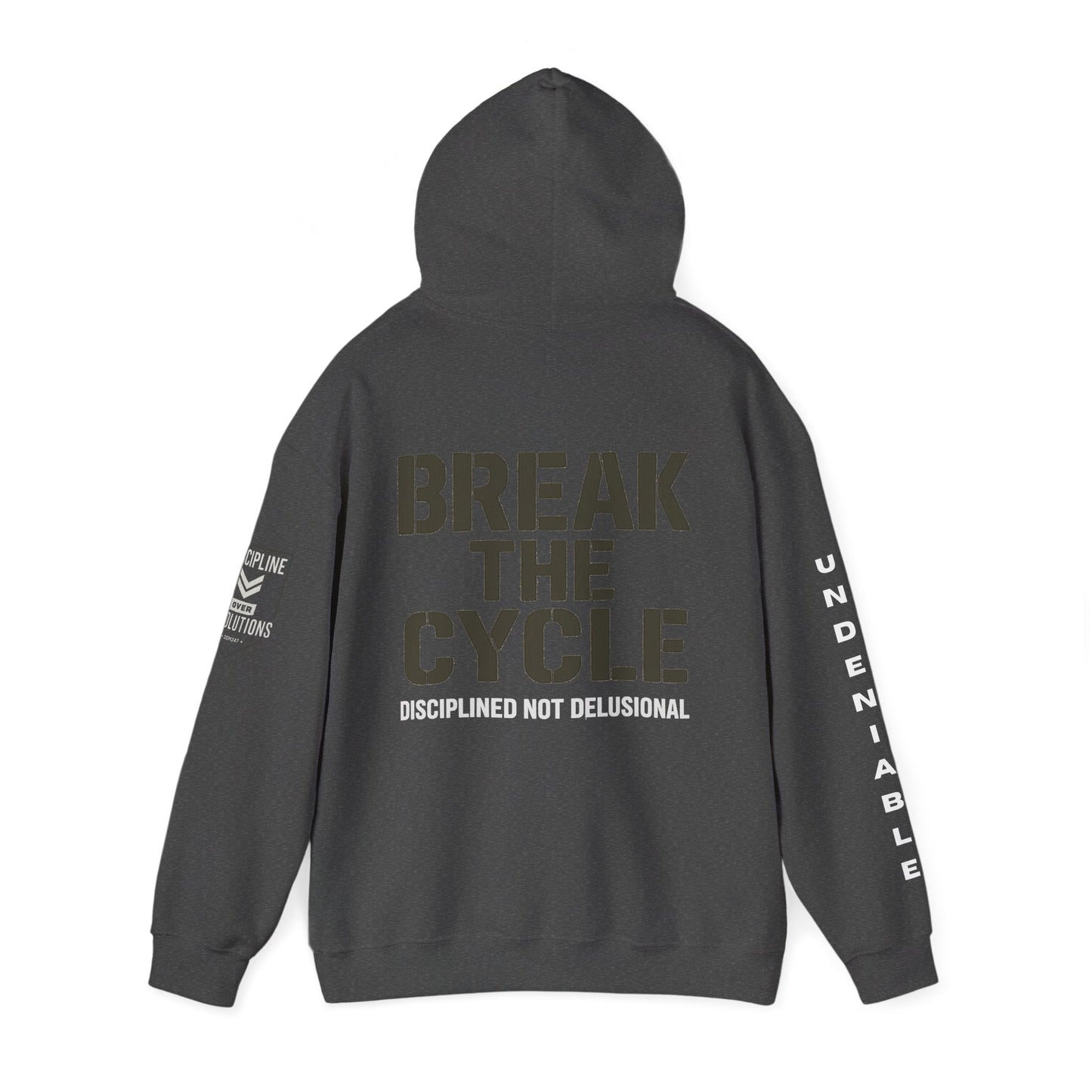 Black Friday Limited Run - Discipline Over Motivation Hoodie - Discipline Over Motivation 24/7