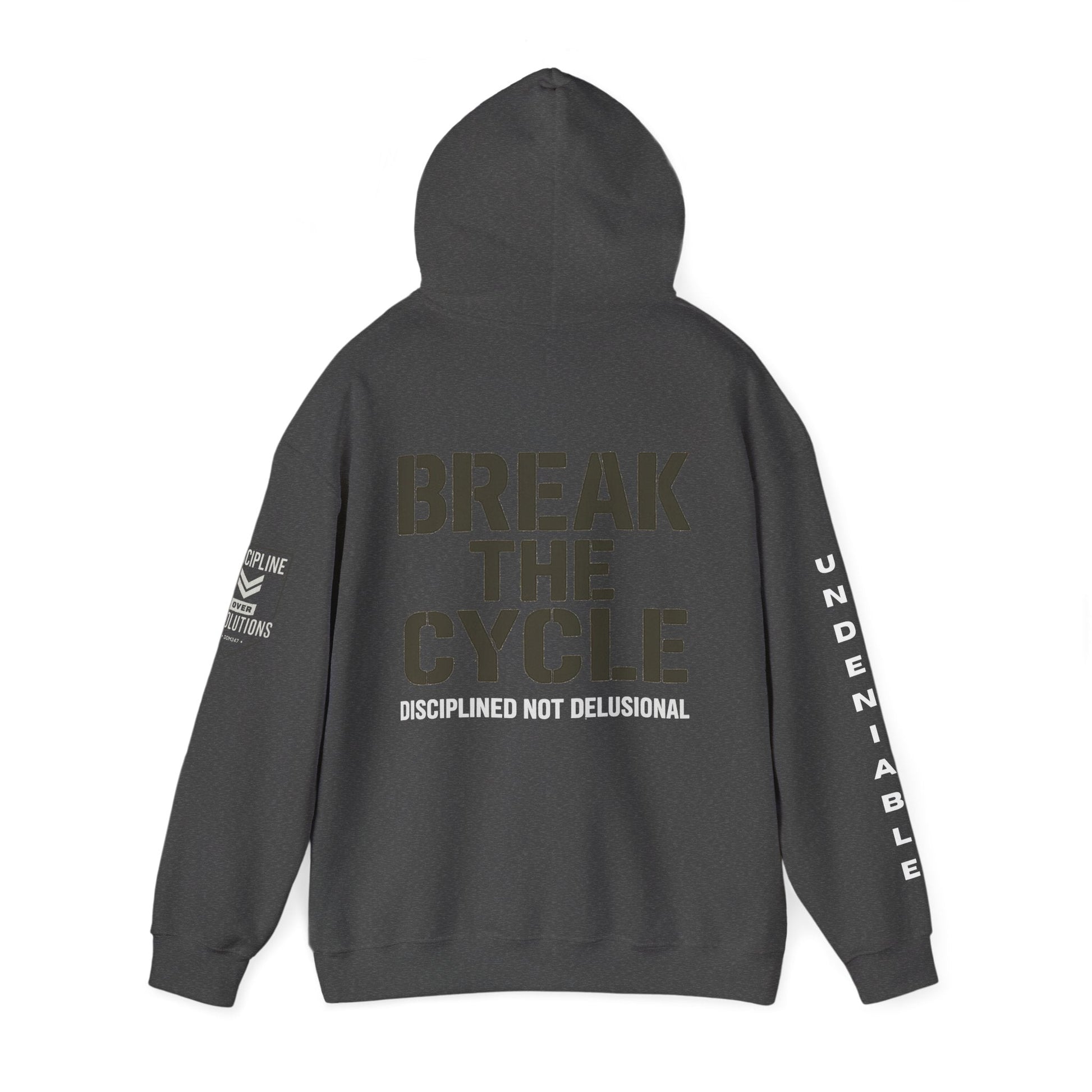 Black Friday Limited Run - Discipline Over Motivation Hoodie - Discipline Over Motivation 24/7