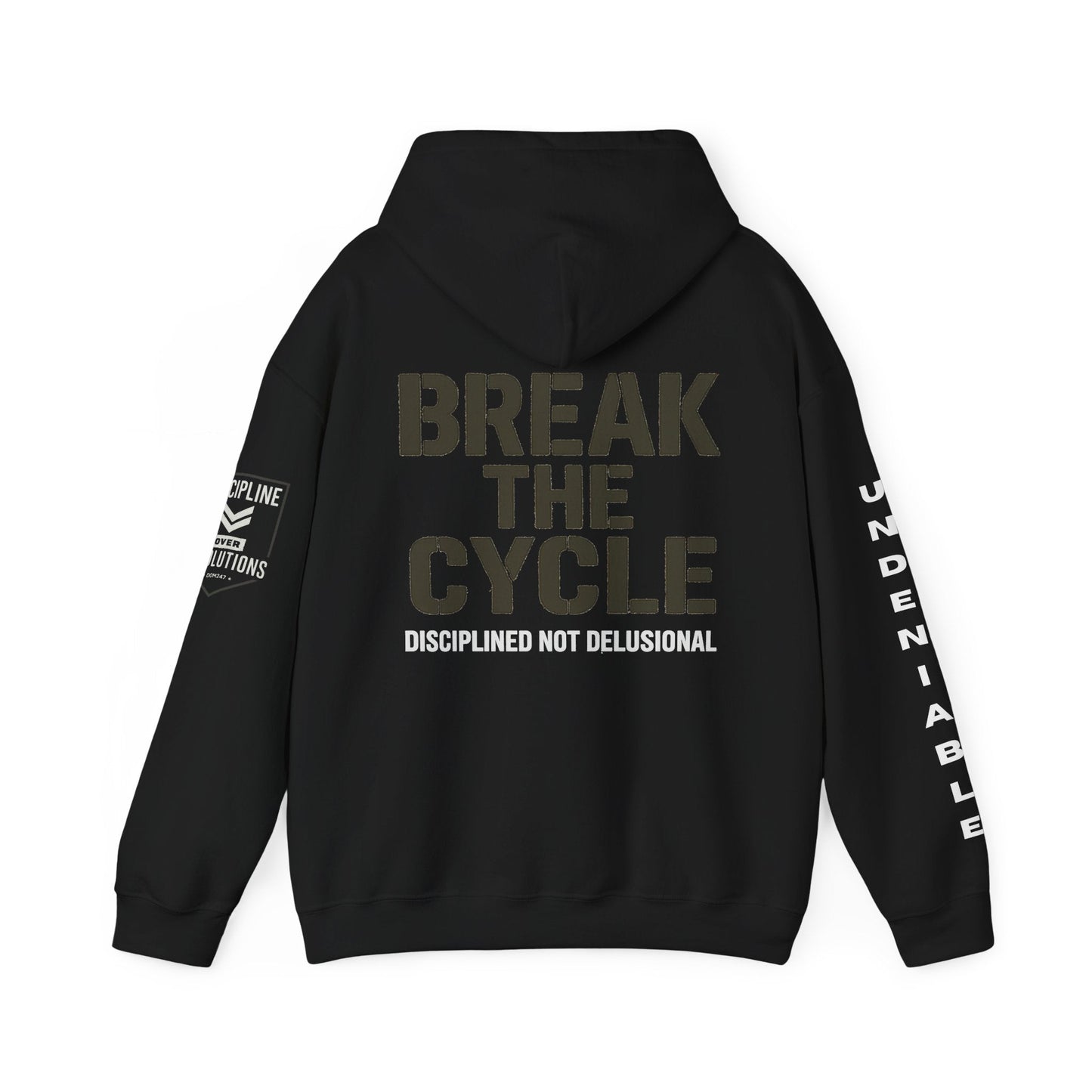 Black Friday Limited Run - Discipline Over Motivation Hoodie - Discipline Over Motivation 24/7