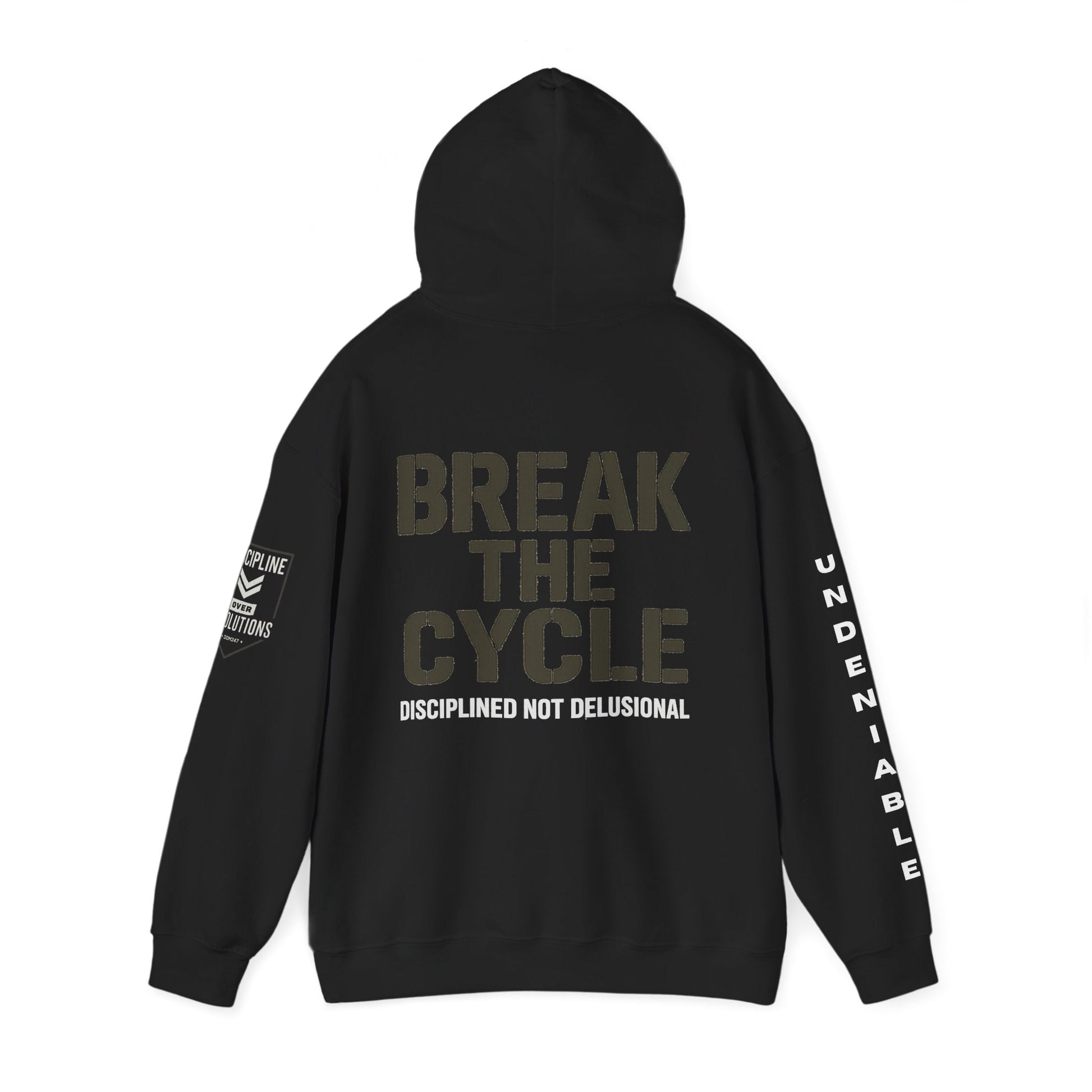 Black Friday Limited Run - Discipline Over Motivation Hoodie - Discipline Over Motivation 24/7