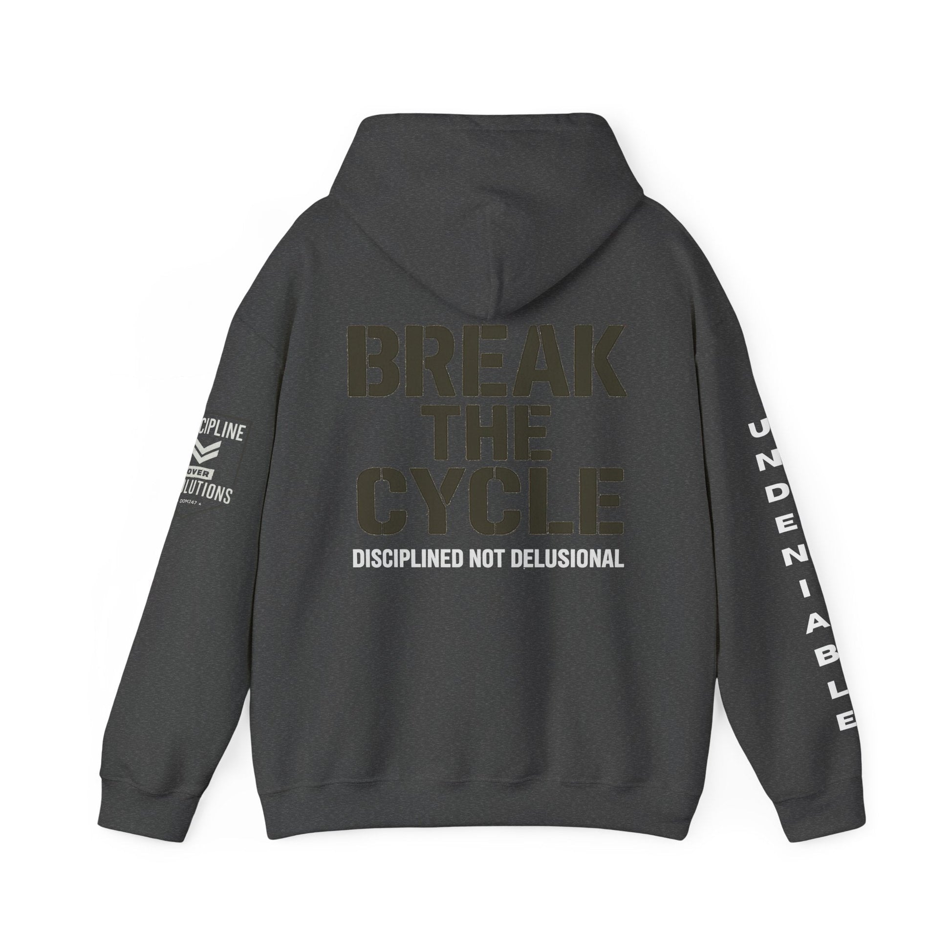 Black Friday Limited Run - Discipline Over Motivation Hoodie - Discipline Over Motivation 24/7