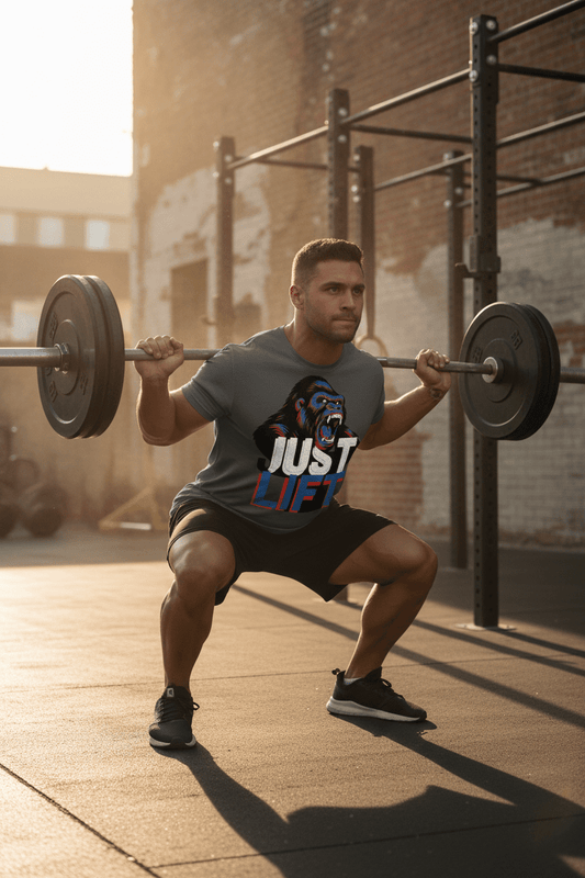 BLUE JUST LIFT - Discipline Over Motivation 24/7