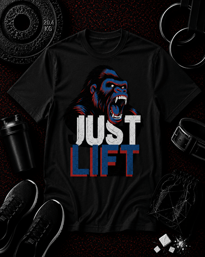 BLUE JUST LIFT - Discipline Over Motivation 24/7