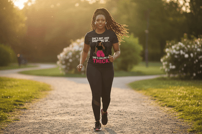 💁🏽‍♀️ Calling in Thick Tee - Discipline Over Motivation 24/7