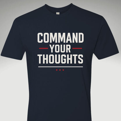 Command Mindset T Shirt - Discipline Over Motivation 24/7