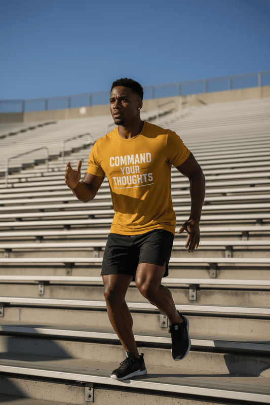 Command Mindset T Shirt - Discipline Over Motivation 24/7