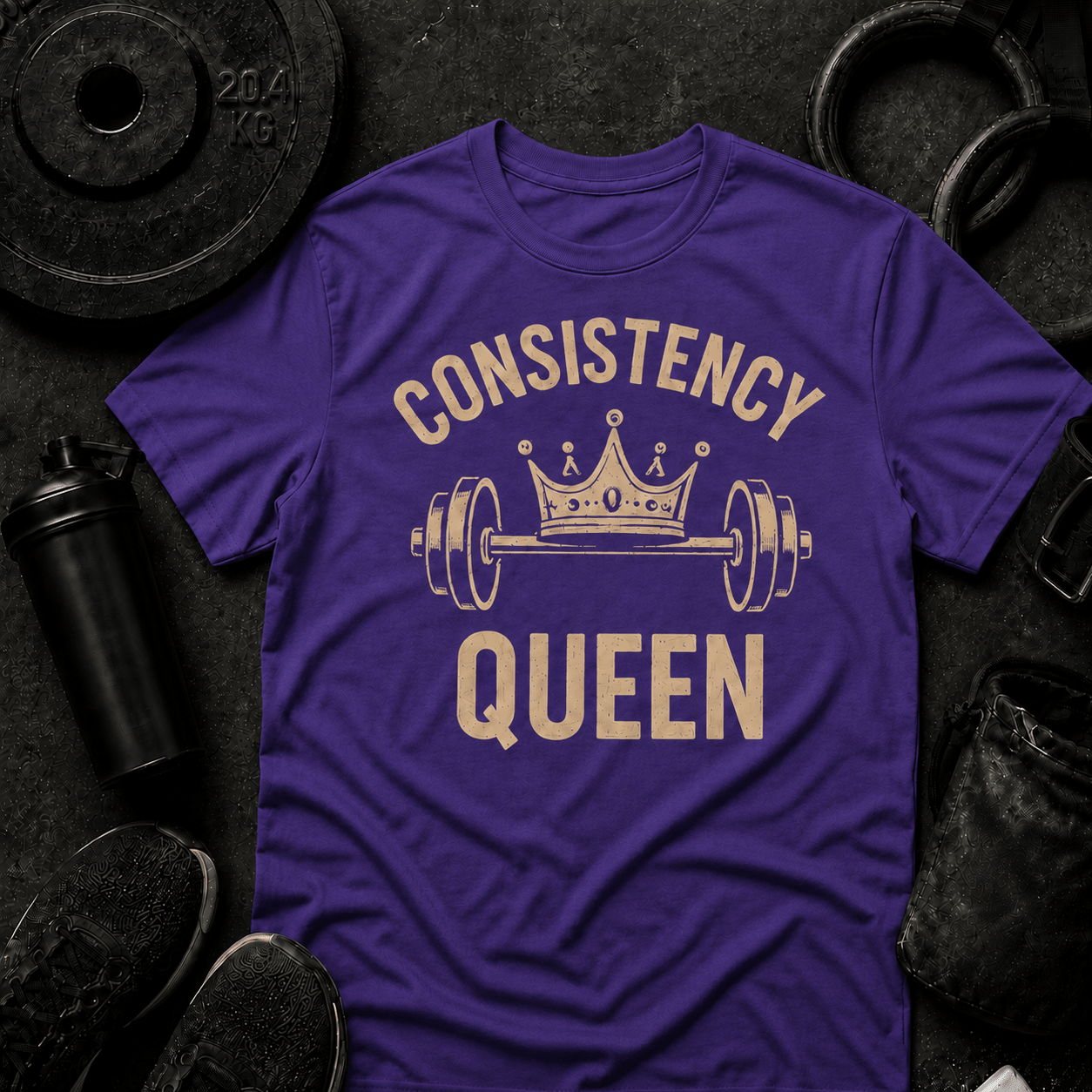 Consistency Queen - Discipline Over Motivation 24/7