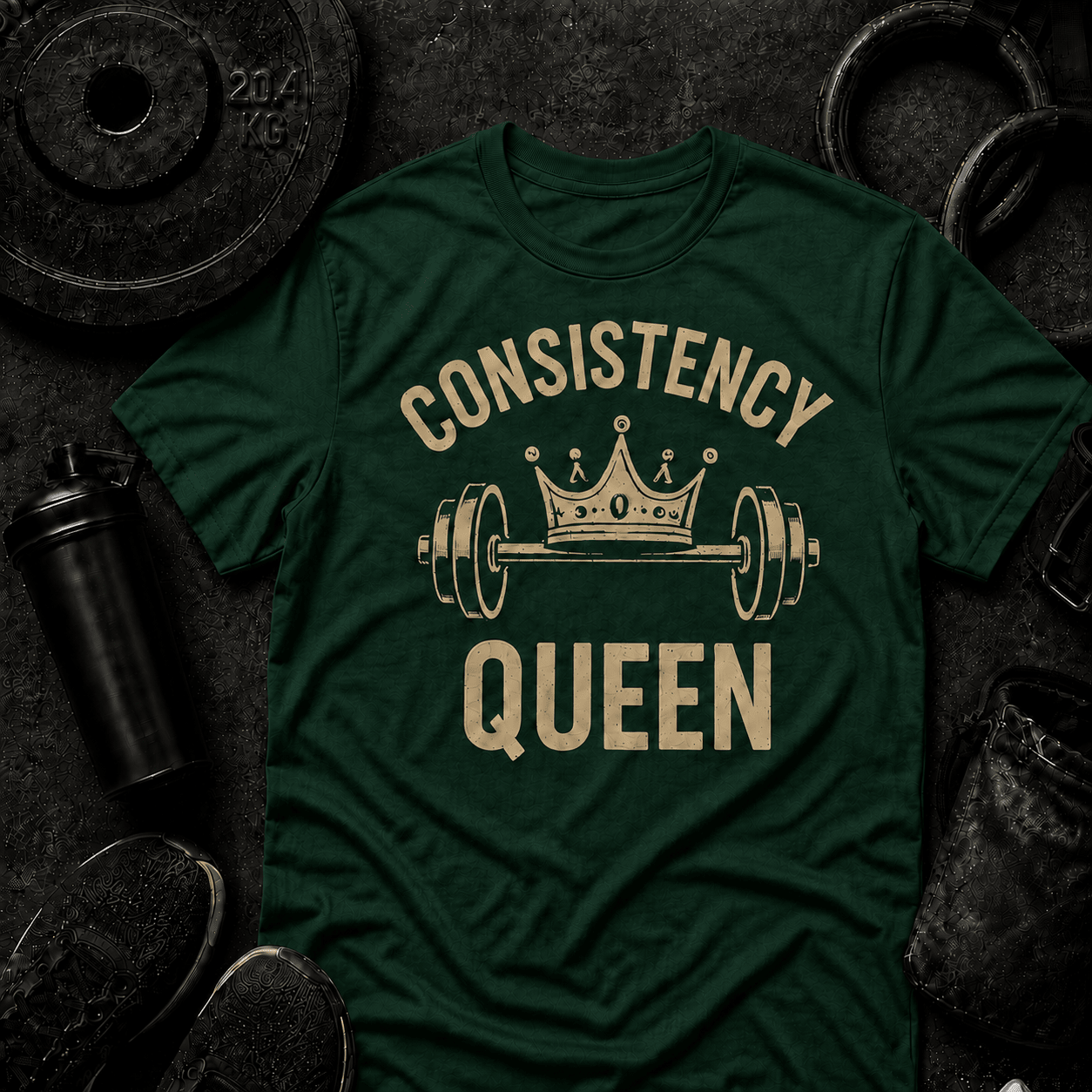 Consistency Queen - Discipline Over Motivation 24/7