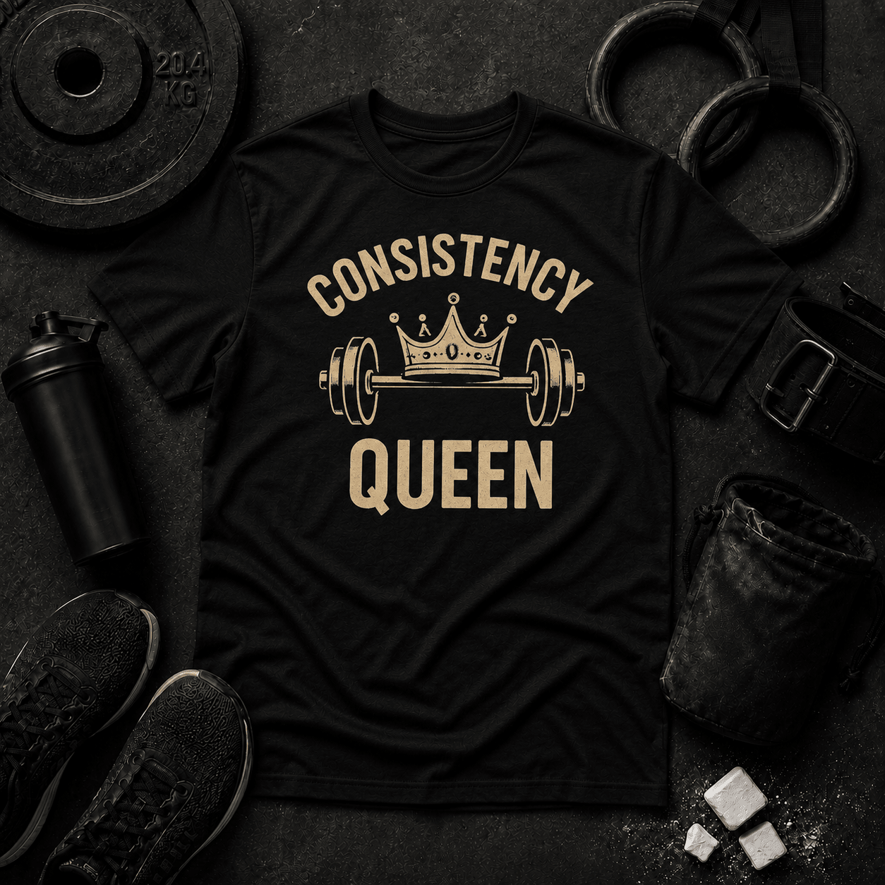 Consistency Queen - Discipline Over Motivation 24/7
