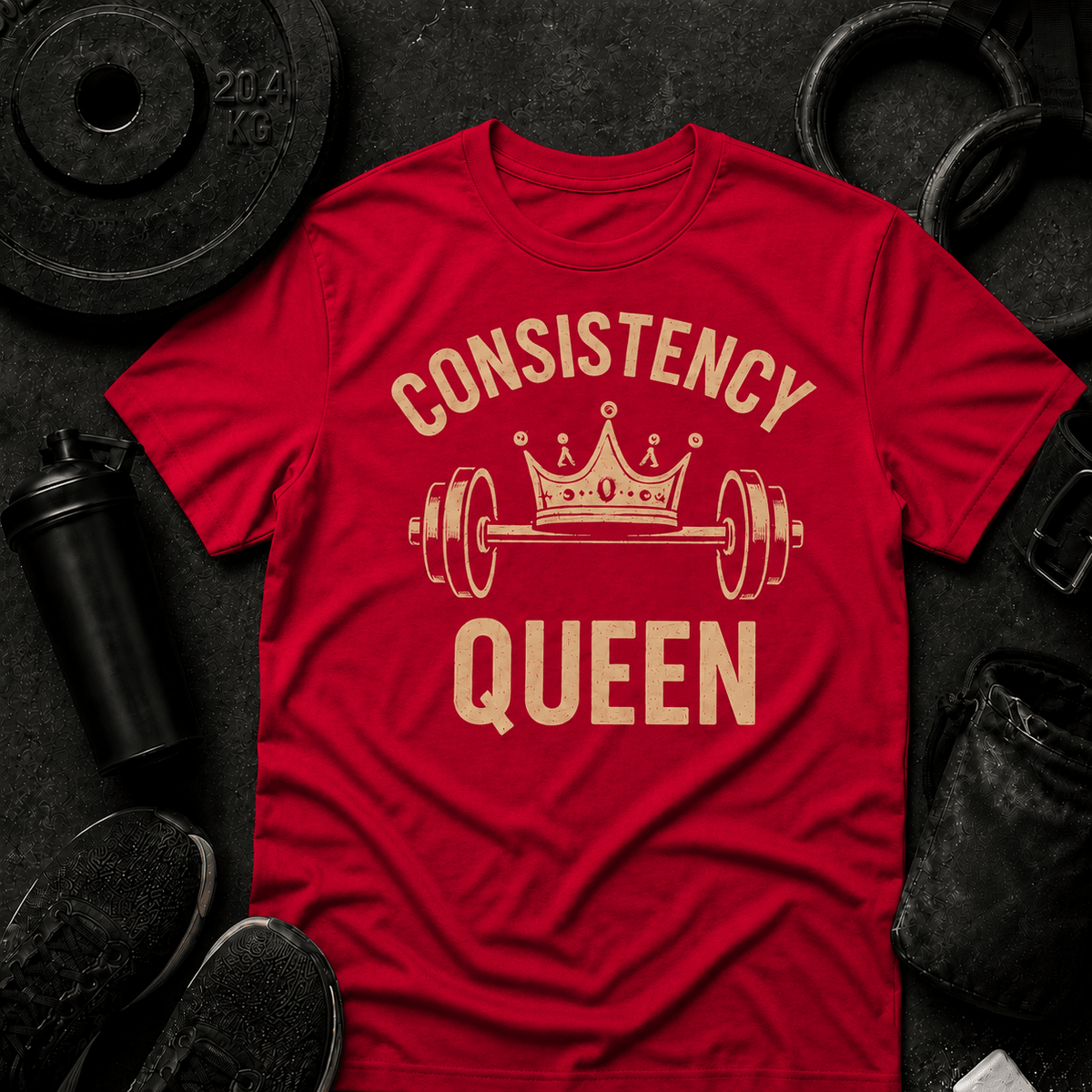 Consistency Queen - Discipline Over Motivation 24/7
