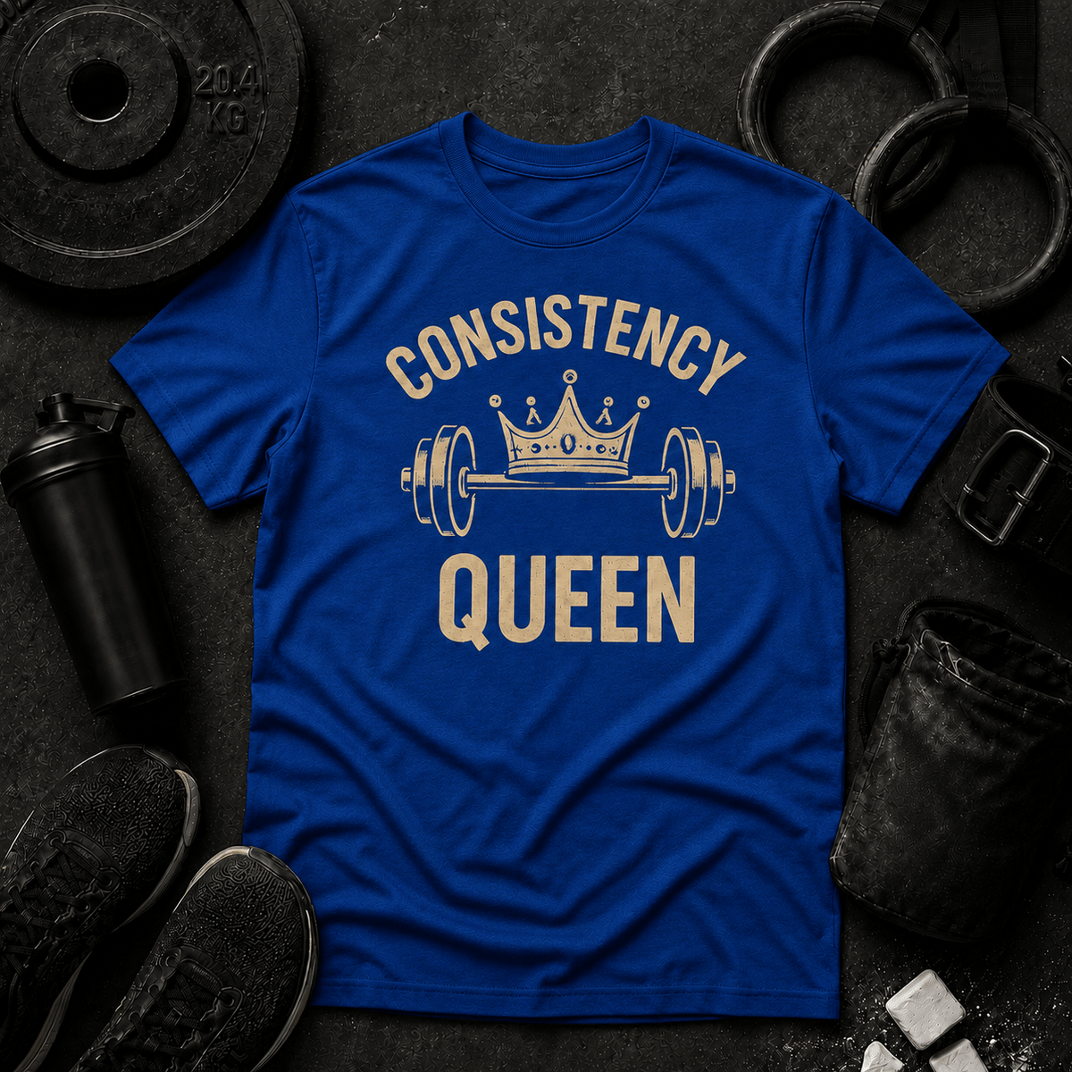 Consistency Queen - Discipline Over Motivation 24/7
