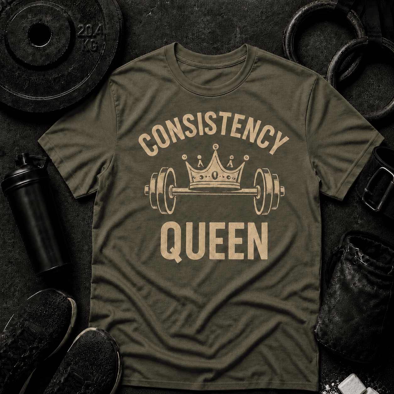 Consistency Queen - Discipline Over Motivation 24/7