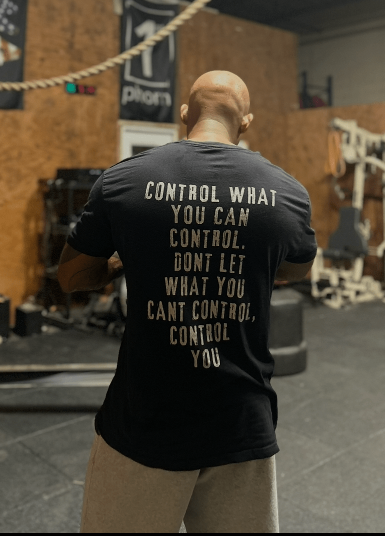 Control Tee - Discipline Over Motivation 24/7