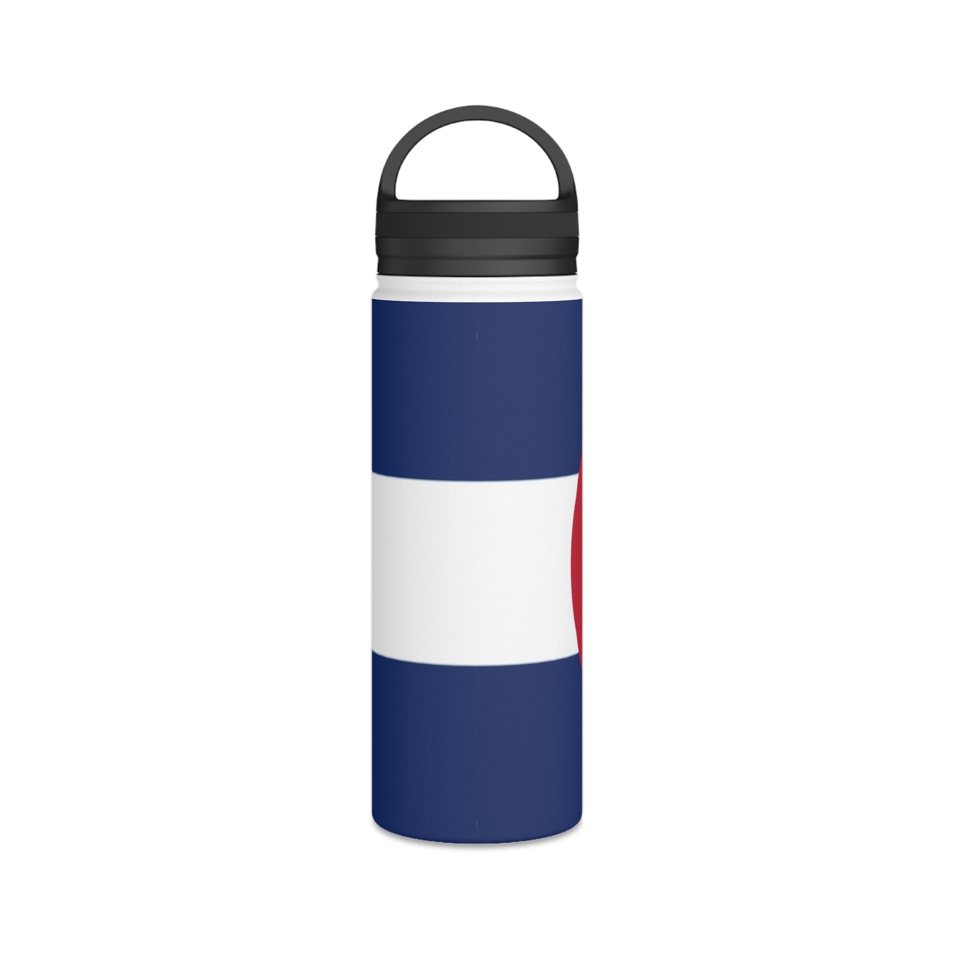Customizable Colorado Flag Stainless Steel Water Bottle - Discipline Over Motivation 24/7