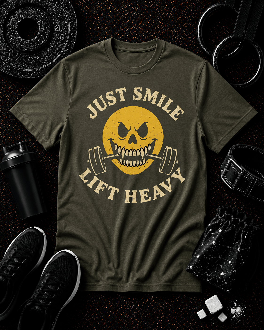 DARK SMILE EDITION - Discipline Over Motivation 24/7